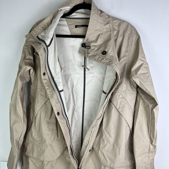 Nau Women's Tan Organic Cotton Lightweight Spring Reverb Jacket Size Medium - Picture 9 of 12